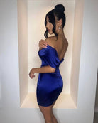 Belle Petite Mini Dress - DE NOIR