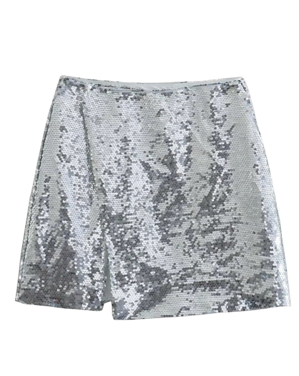 Jorja Silver Skirt - DE NOIR