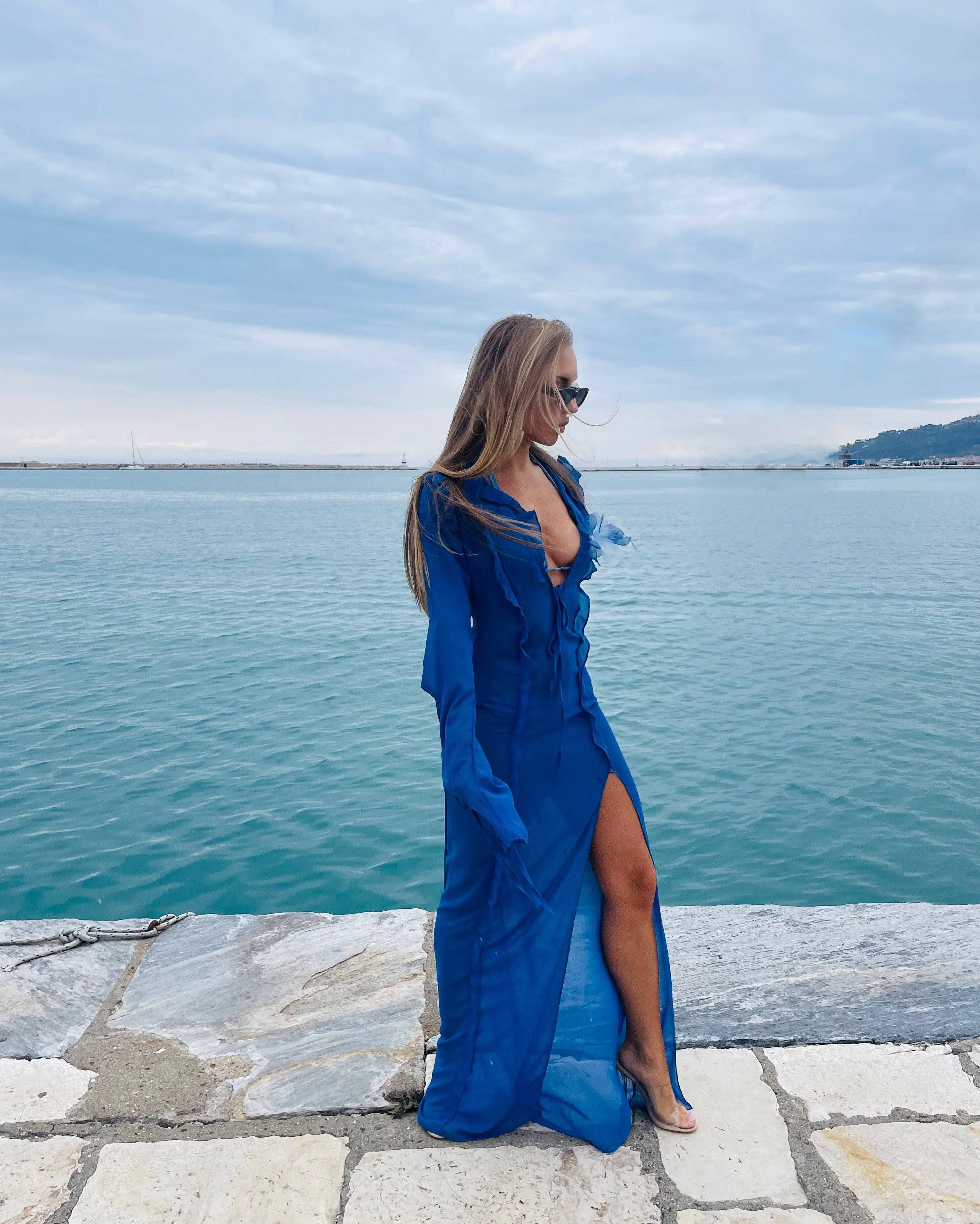 Afina Maxi Dress - De Noir