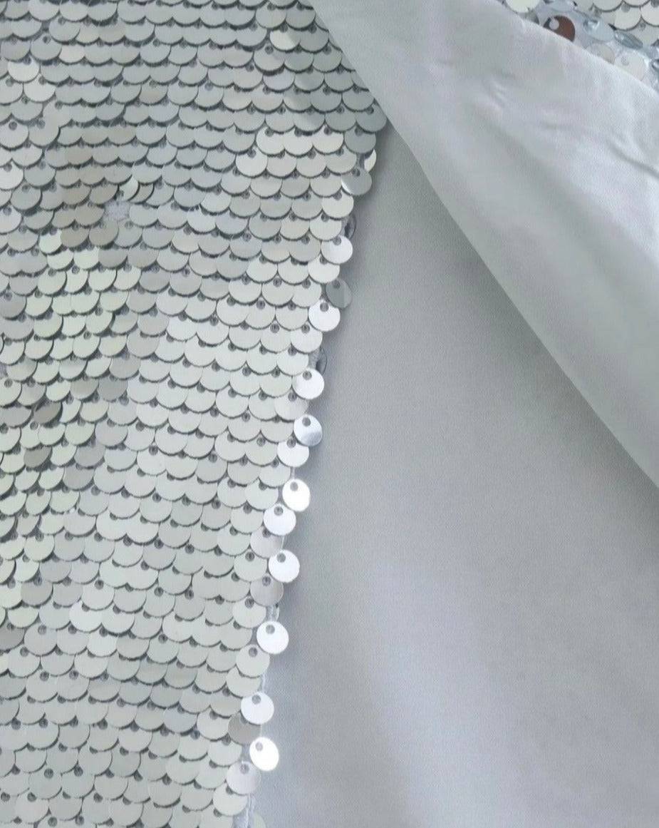 Jorja Silver Skirt - DE NOIR