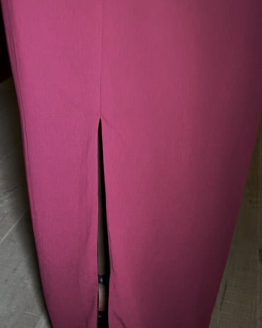 Chiffon maxi dress