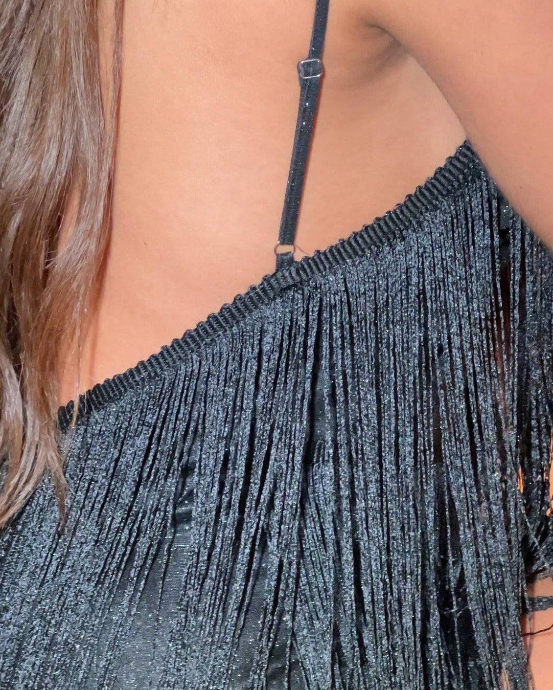 Gia Black Mini Dress - De Noir
