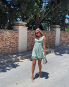 Zara Mint Mini Dress - De Noir