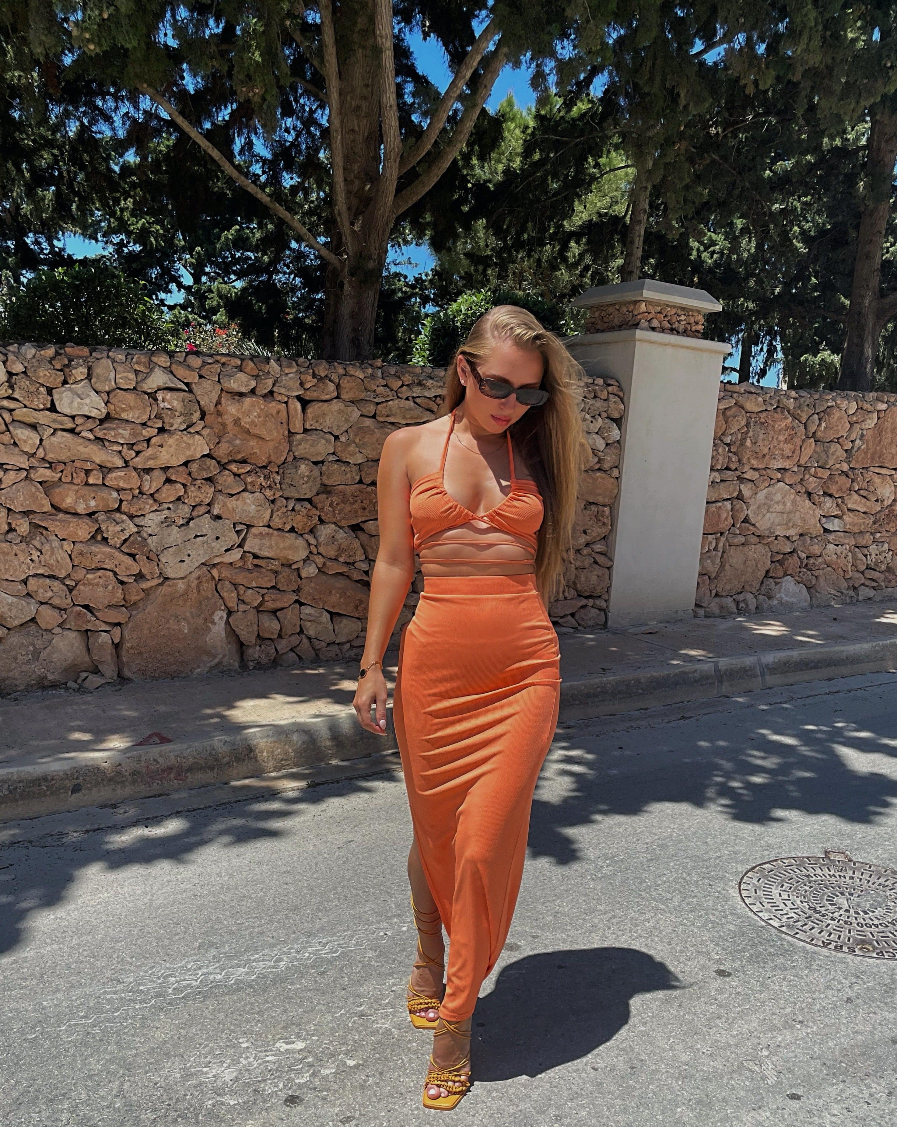 Polly Orange Set - De Noir