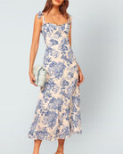 Christine Midi Cream Dress - De Noir