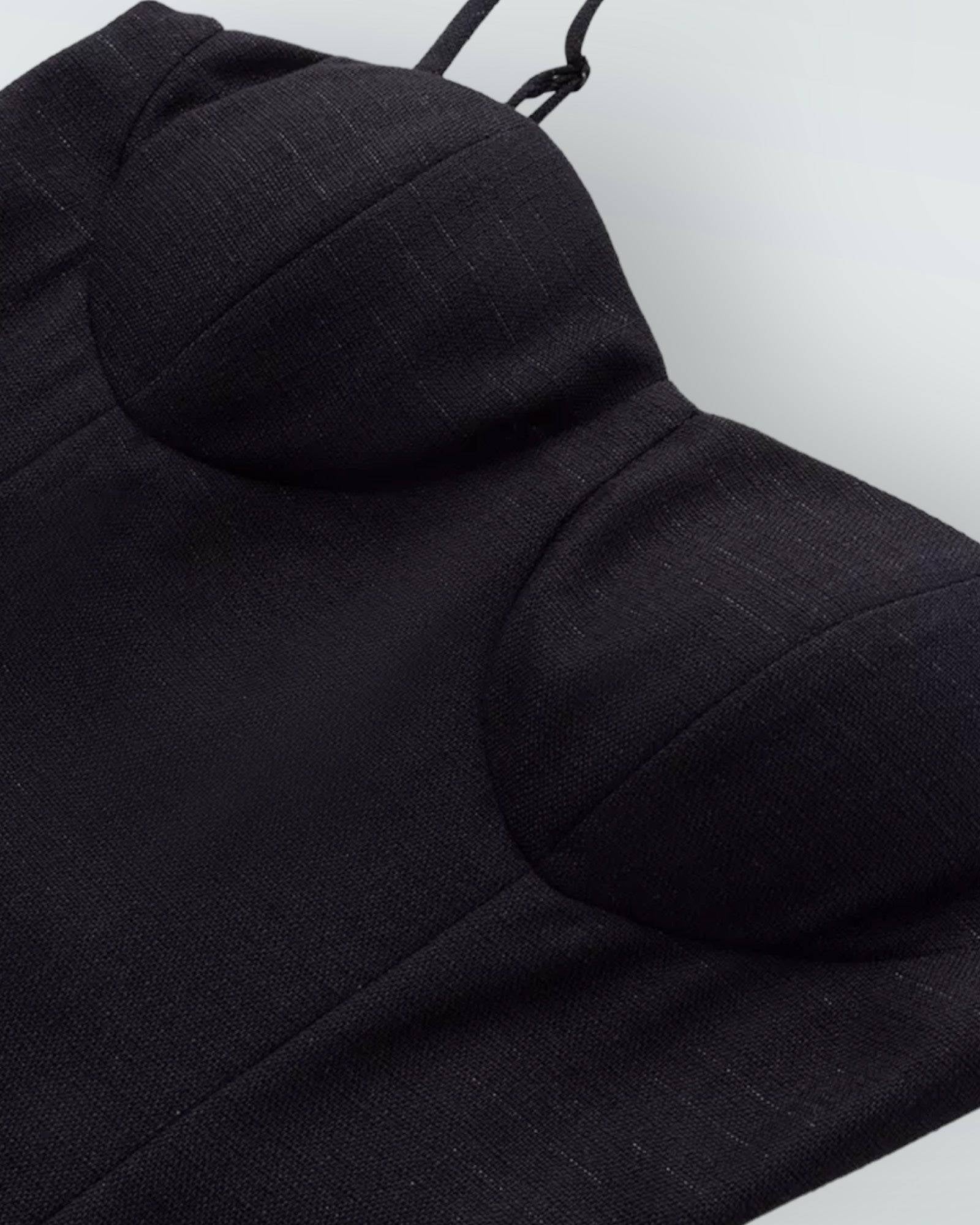 Nina Black Minidress - De Noir