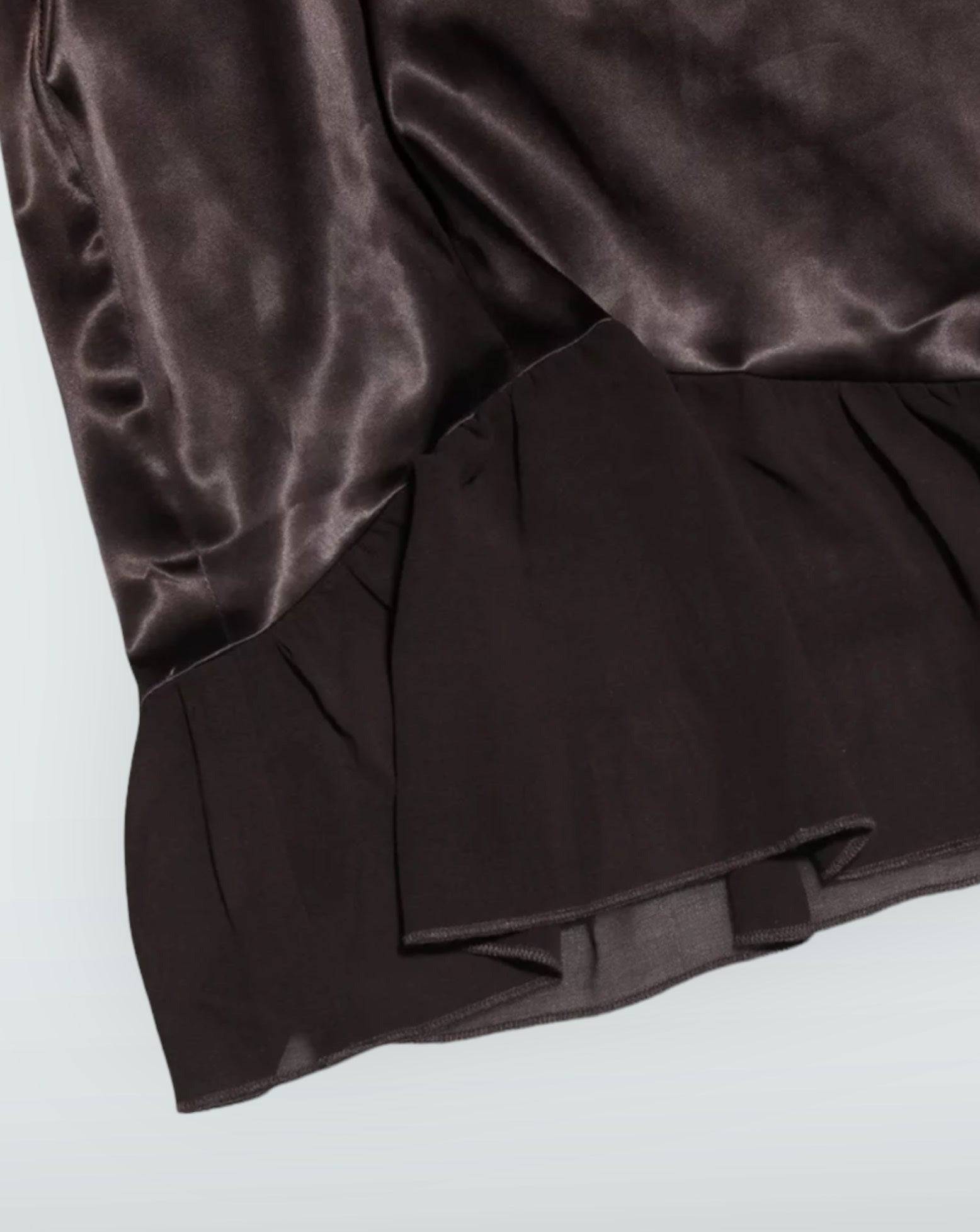 Brown Mini Dress -  Ariel