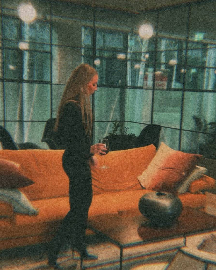 Madison Black Maxi Dress - De Noir