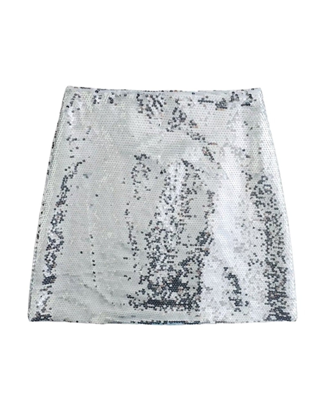Jorja Silver Skirt - DE NOIR 