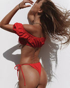 Bardot Bikini in Red