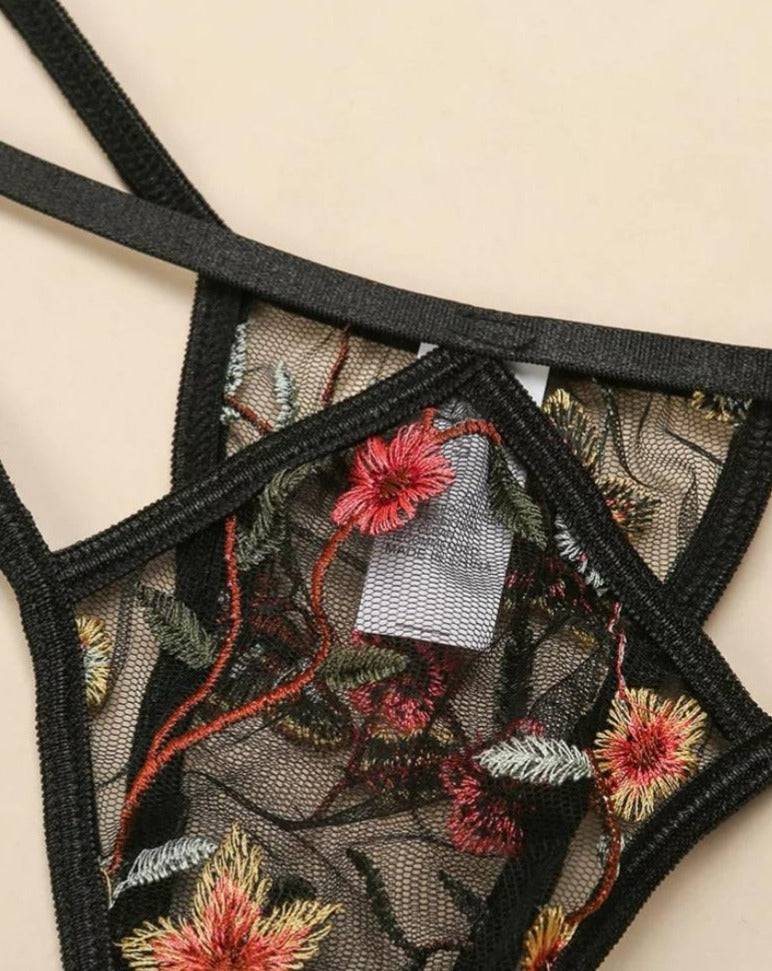 Flora underwear set - De Noir LTD