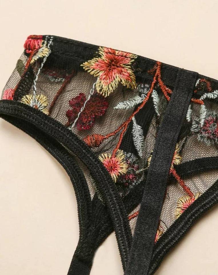 Flora underwear set - De Noir LTD